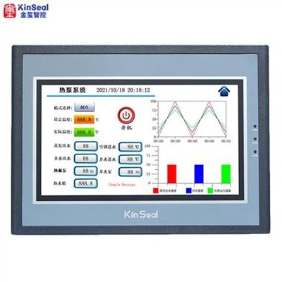HMI industrial de 7 pulgadas